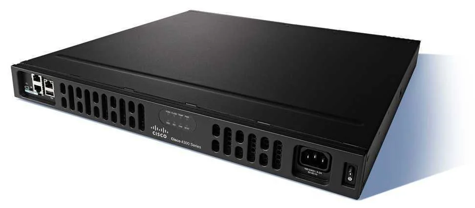 CISCO ISR 4331 ROUTER COM FIO GIGABIT ETHERNET PR.