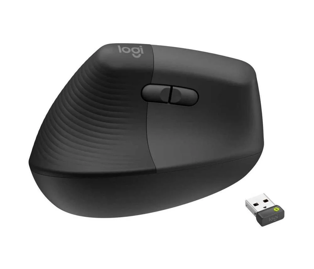 Logitech Wireless Mouse Lift Left  F.Business Ergonomic Blac