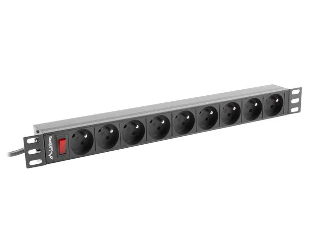 Lanberg -09e-0300-Bk Pdu 9 Tomada (S) Ca 1u Preto