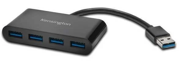 Kensington Uh4000 Concentrador Usb 3.0 de 4 Porta.