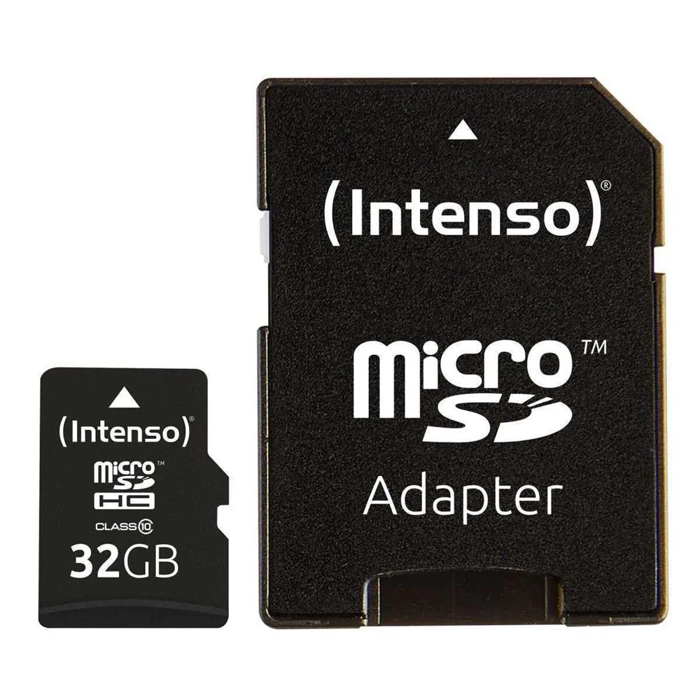 Sd Microsd Card 32gb Intenso Class10 Inkl. Sd Adapter