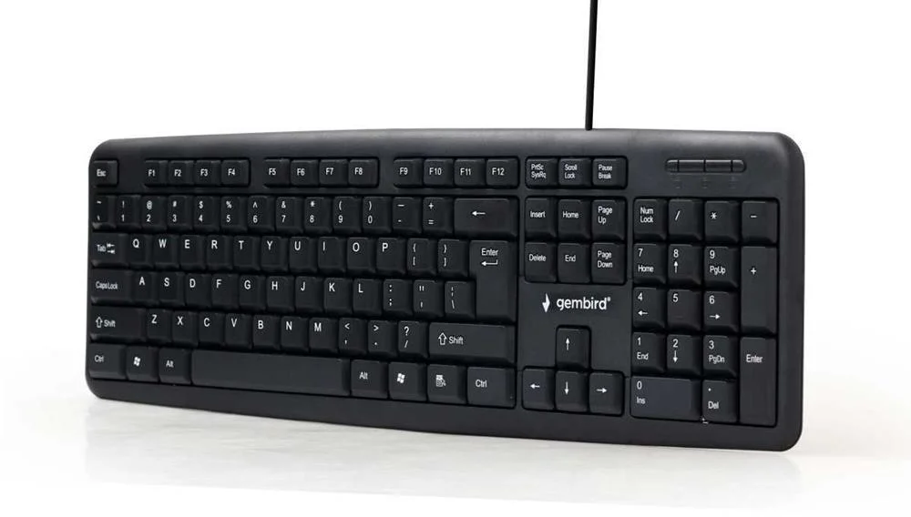 GEMBIRD KB-U-103-ES TECLADO USB ESPANHOL PRETO