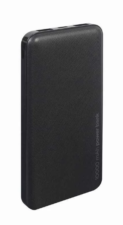 Powerbank Gembird 10000mah 1x Microusb a 2x Usb-A.