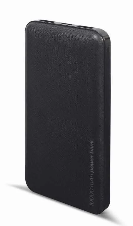 Powerbank Gembird 10000mah 1x Microusb a 2x Usb-A.