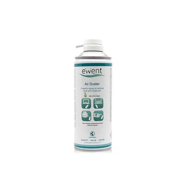 Ewent Spray Limpeza Air Duster Aroma Ma&ccedil;a 400ml