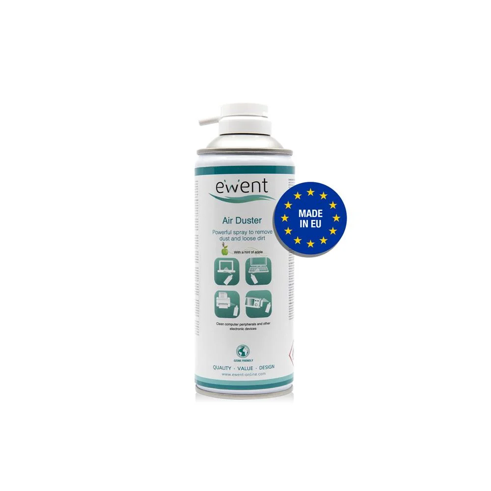 Ewent Spray Limpeza Air Duster Aroma Ma&ccedil;a 400ml