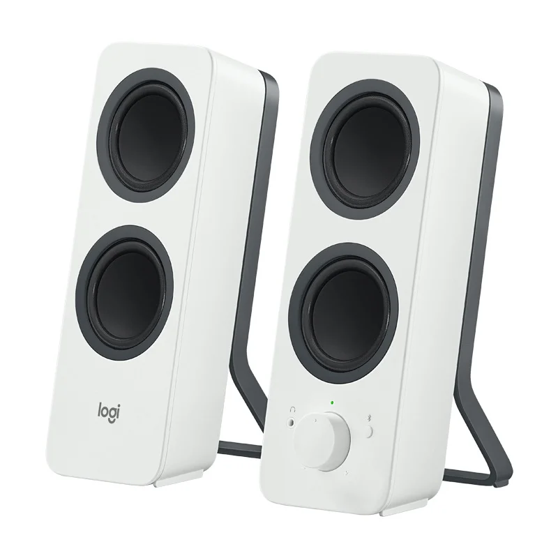 Colunas Logitech Z207 Stereo 2.0 Bluetooth 10w Peak / 5w Rms Brancas