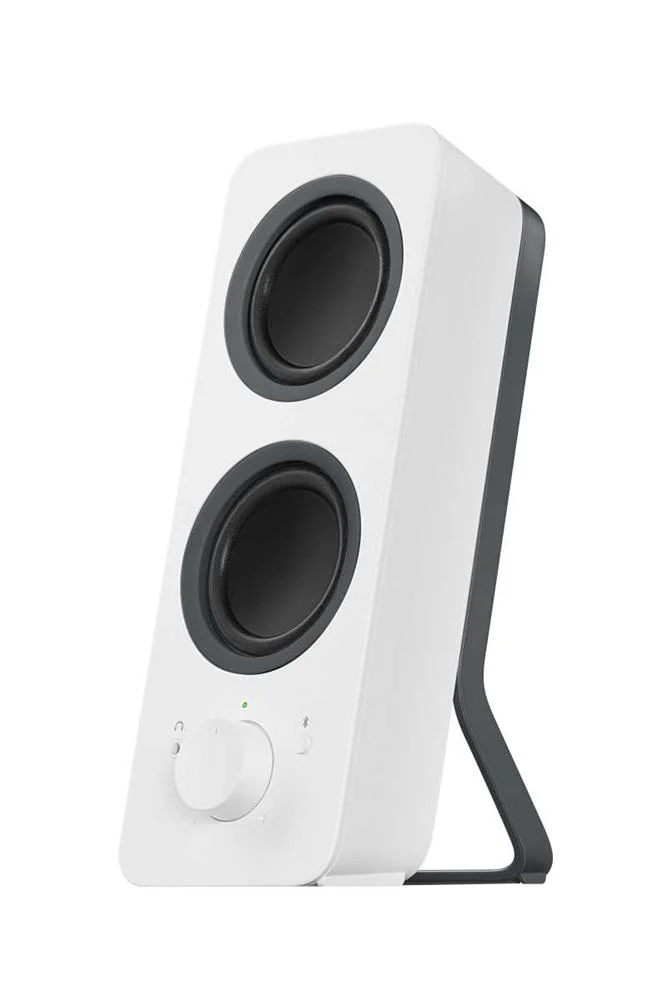 Colunas Logitech Z207 Stereo 2.0 Bluetooth 10w Peak / 5w Rms Brancas
