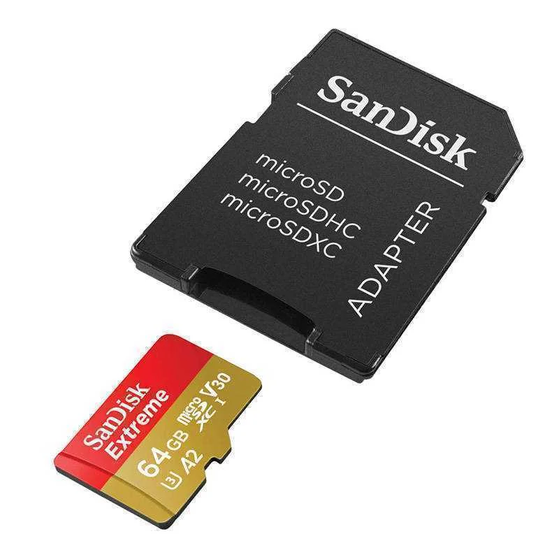 Memory Micro Sdxc 64gb Uhs-I/W/A Sdsqxah-064g-Gn6.