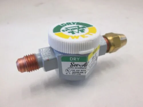 Indicador de Fluido para Refrigera&ccedil;&atilde;o 1/4" Sporlan