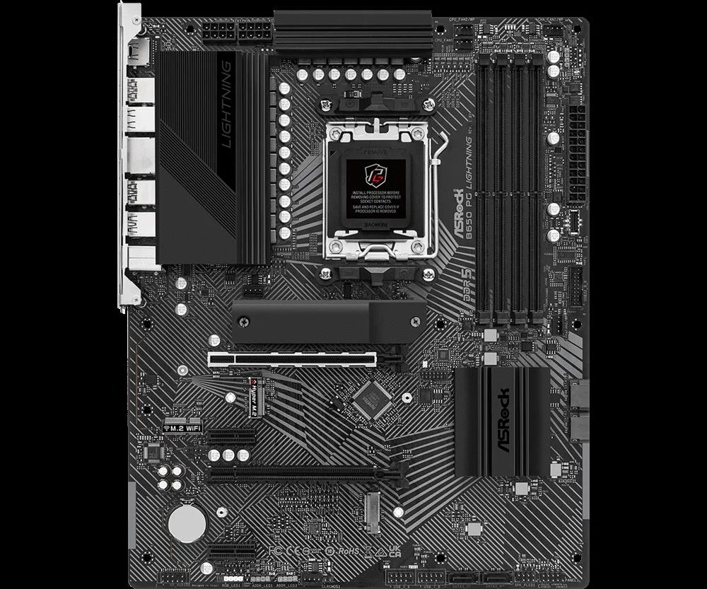*b650 Pg Lightning Am5   4ddr5 Hdmi M.2 Atx