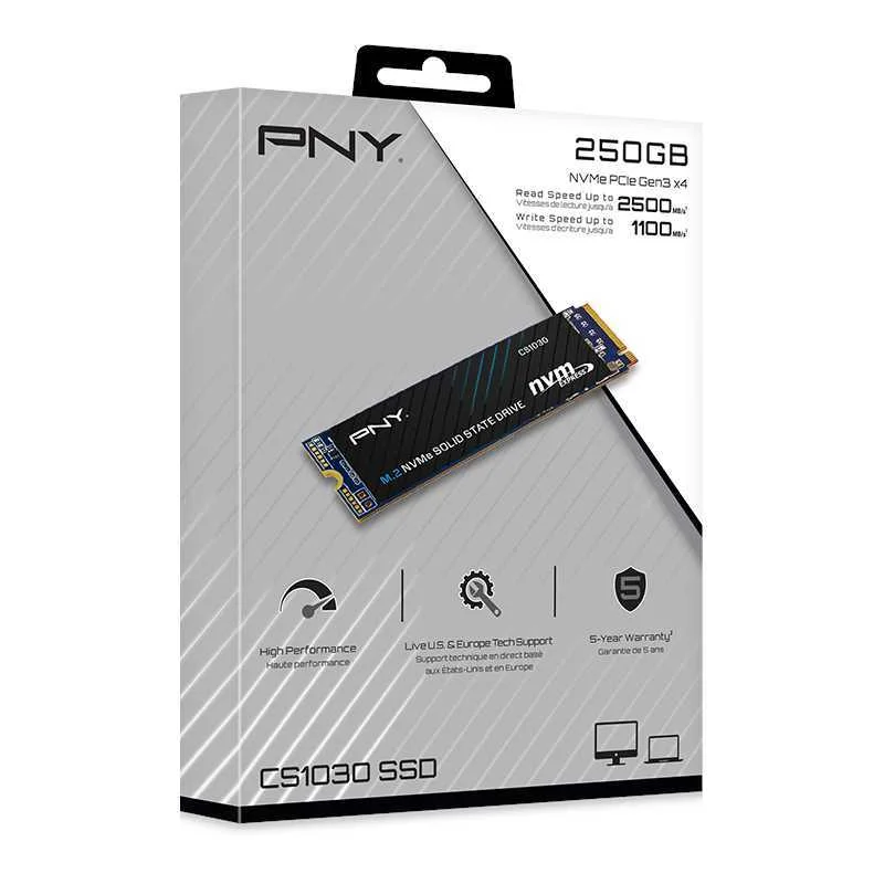 Pny Cs1030 M.2 Nvme 250 Gb Pci Express 3.0