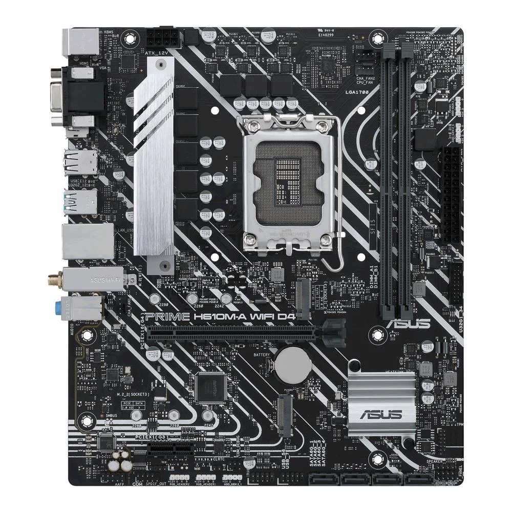 Asus Prime H610m-A Wifi D4 Intel H610 Lga 1700 Mi.