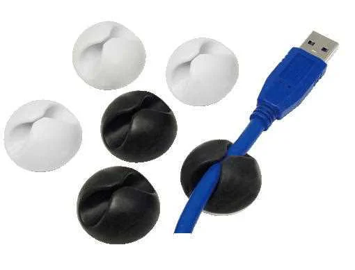 Logilink Kab0009 Mola para Prender Cabos Preto, B.