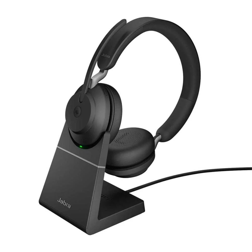 Jabra Evolve2 65 Stereo Ms + Ladestation + Link 380c Schwarz (26599-999-889)