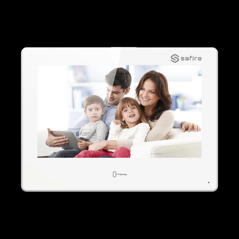 Monitor para Videoporteiro - Visor Tft de 7" - &Aacute;udio Bidireccional - Tcp/Ip, Wifi e Sip - Instala&ccedil;&atilde;o