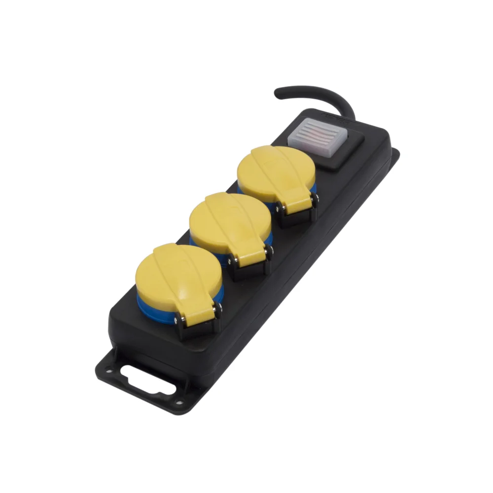 Extens&atilde;o Estanque 3x16 a - com Interruptor - 3 M