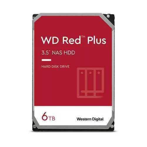Disco R&iacute;gido 3.5" Wd_red Plus 6tb 5400rpm 256mb Sata Iii - Western Digital
