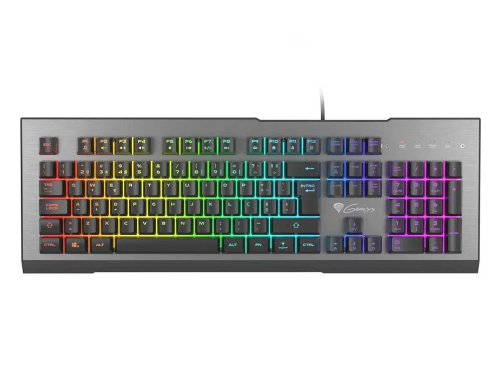Teclado Gaming Genesis Rhod 500 RGB Portugues Bac.