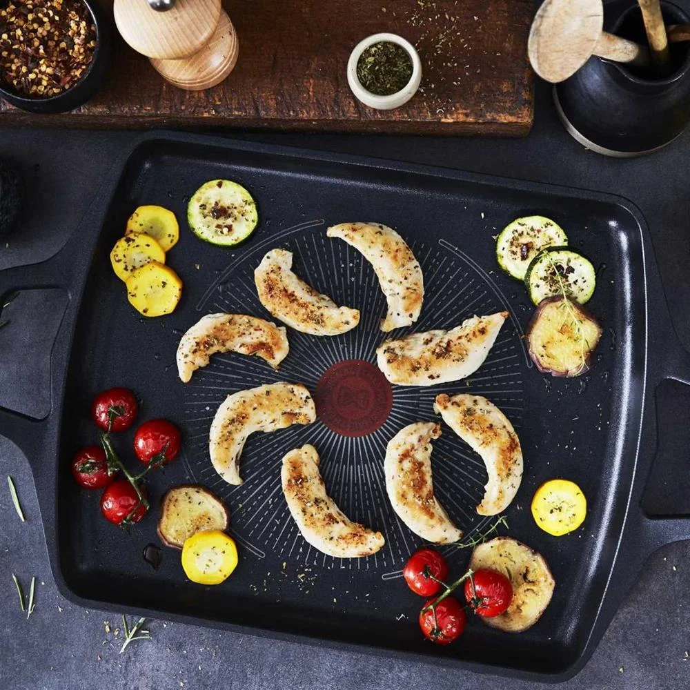 Tefal Tabuleiro Grill Robusto Indu&ccedil;ao 26x32cm
