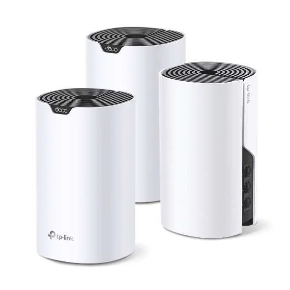 Sistema Mesh Tp-Link Deco S7 Ac1900 Dual-Band Wifi 5 Gigabit Pack-3