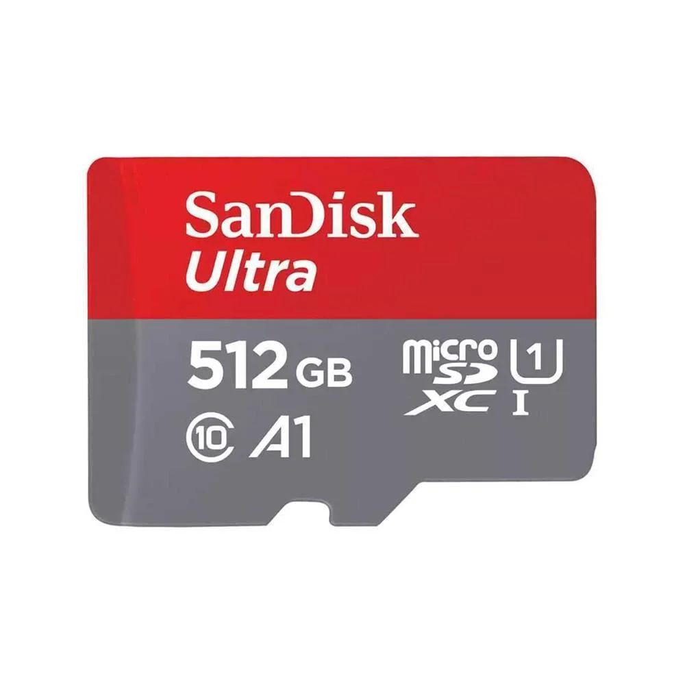 Cart&atilde;o de Mem&oacute;ria Ultra 512gb Microsdxc Uhs-I Classe 10 + Adaptador - Sandisk