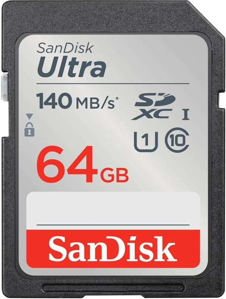 Cart&atilde;o de Mem&oacute;ria Ultra Sdxc 64gb - Sandisk