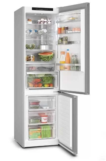 363l Refrigerator Combo Kgn39lbcf (Black) - Bosch