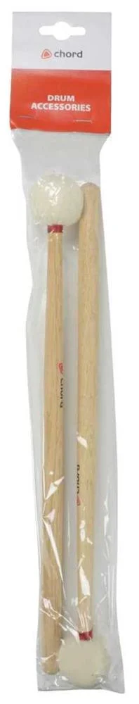Conjunto de 2 Baquetas de Percuss&atilde;o - Revestimento de Madeira
