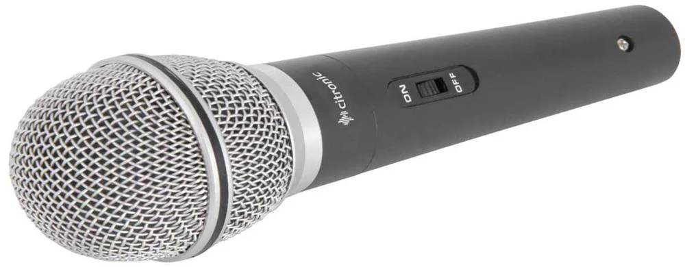 Microfone Din&acirc;mico Met&aacute;lico