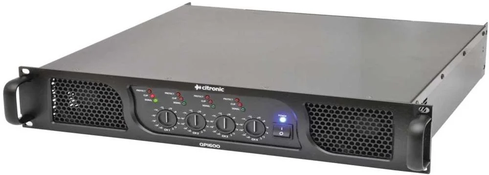 Qp1600 Quad Power Amp 4 X 400w