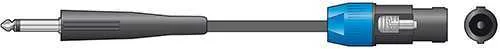 Essential Speaker Lead Jack - Speaker Plug 3.0m