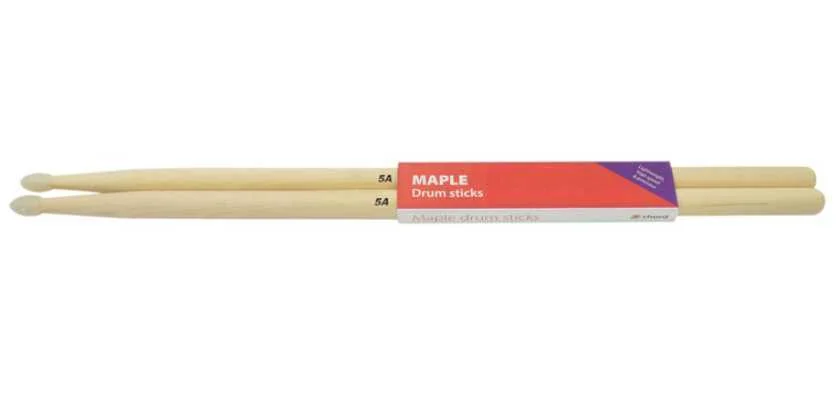 Conjunto de 2 Baquetas para Bateria - 5A - Nylon