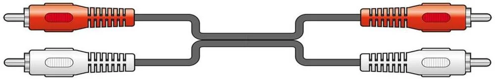 Av Link 112.048uk Cabo de &Aacute;udio 1,2 M 2 X Rca Pre.