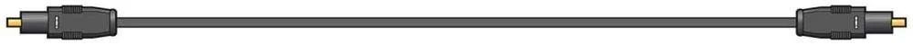 Av Link 112.205uk Cabo de Fibra &Oacute;tica 5 M Toslink.