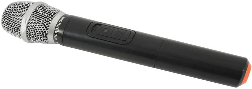 QTX 178.897UK MICROFONE PRETO MICROFONE DE PALCO