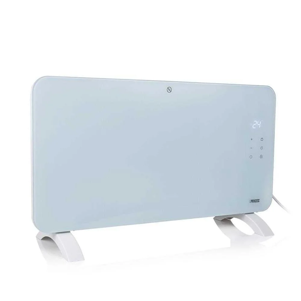 Smart Glass Panel Heater 1500w (White) - Princess