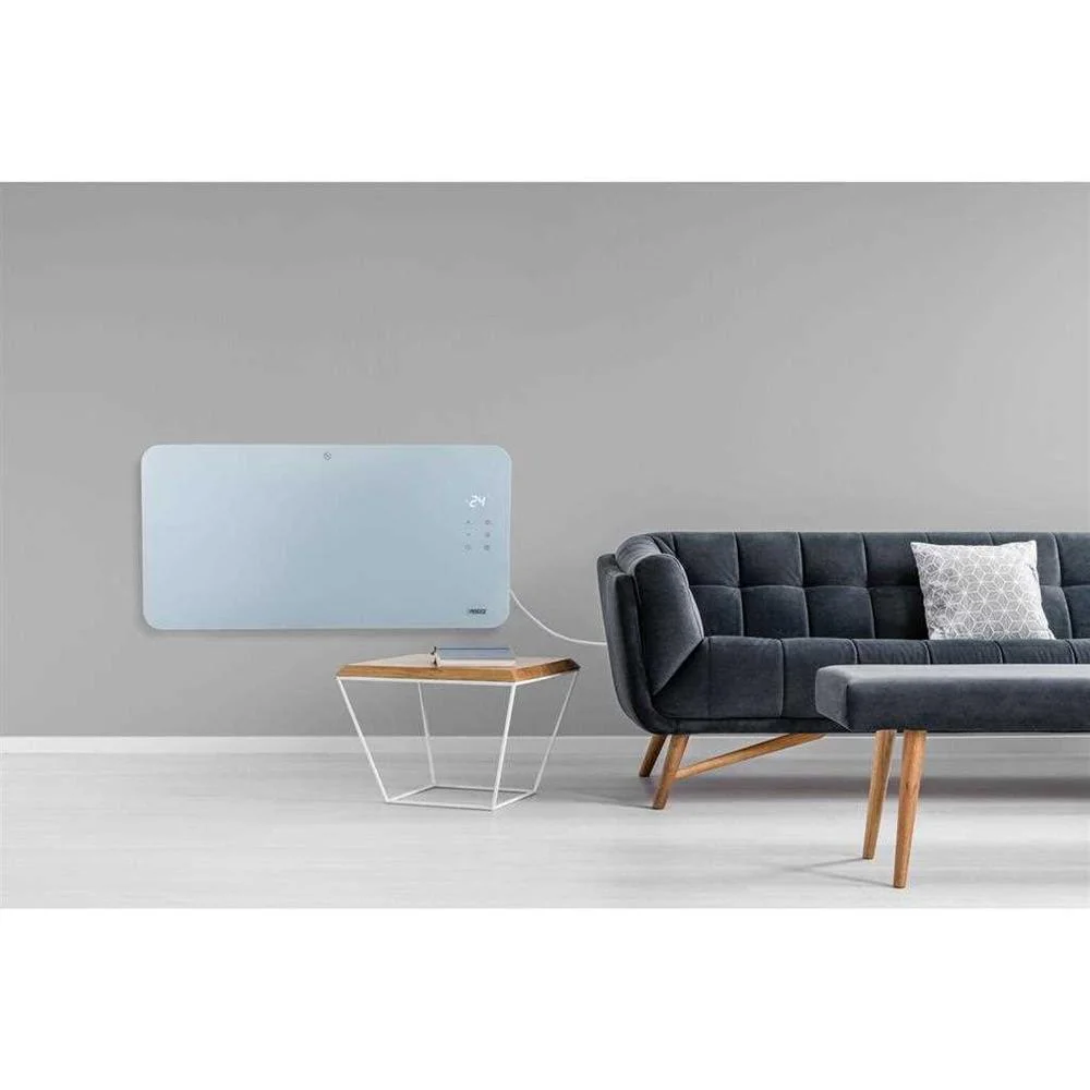 Smart Glass Panel Heater 1500w (White) - Princess