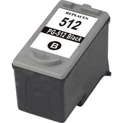 Tinteiro Canon Compat&iacute;vel PG-510 / PG-512 XL Preto