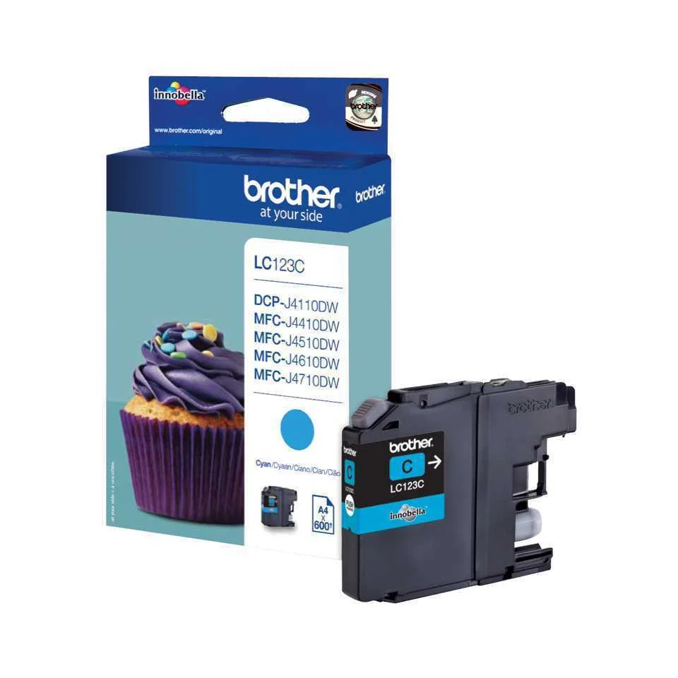 Tinteiro Brother Compat&iacute;vel Lc123 Xl Azul