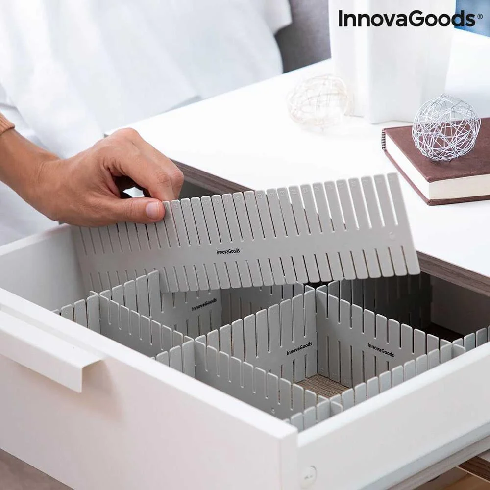 Organizador de Gavetas Ajust&aacute;vel Condor Innovagoods 16 Unidades 