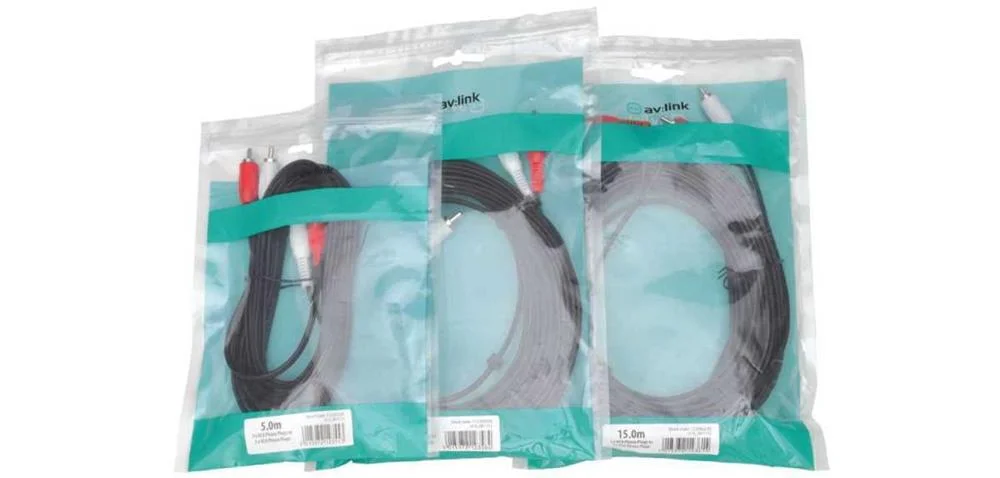 Cabo 2x Rca para 2x Rca Preto 5.0m