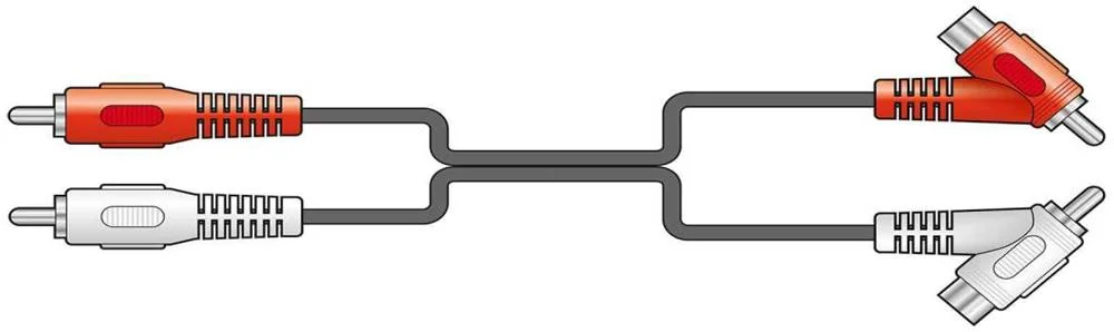 Av Link 112.118uk Cabo de &Aacute;udio 1,8 M 2 X Rca Pre.
