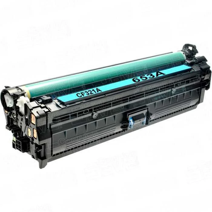 Toner HP 653A Compat&iacute;vel Azul (CF321A)