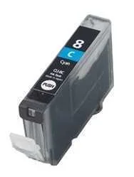 Tinteiro Canon Compat&iacute;vel CLI-8C Azul
