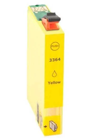 Tinteiro Epson Compat&iacute;vel 33 Xl Amarelo, T3364
