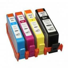 Conjunto 4 Tinteiros Compat&iacute;veis Hp 364 Xl