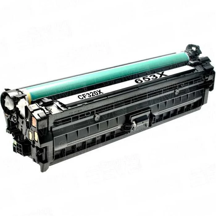 Toner Hp 653x / 653a Compat&iacute;vel Preto (Cf320x / Cf320a)