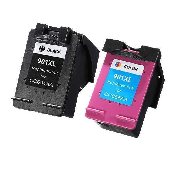 Tinteiro HP Reciclado N&ordm; 901 XL preto