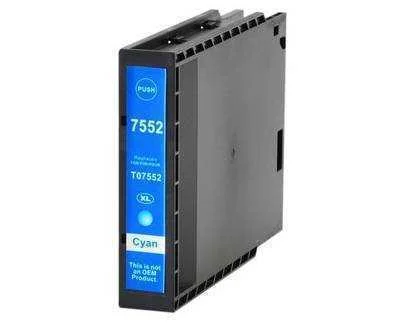 Tinteiro Epson Compat&iacute;vel T7552 / T7562 - Azul